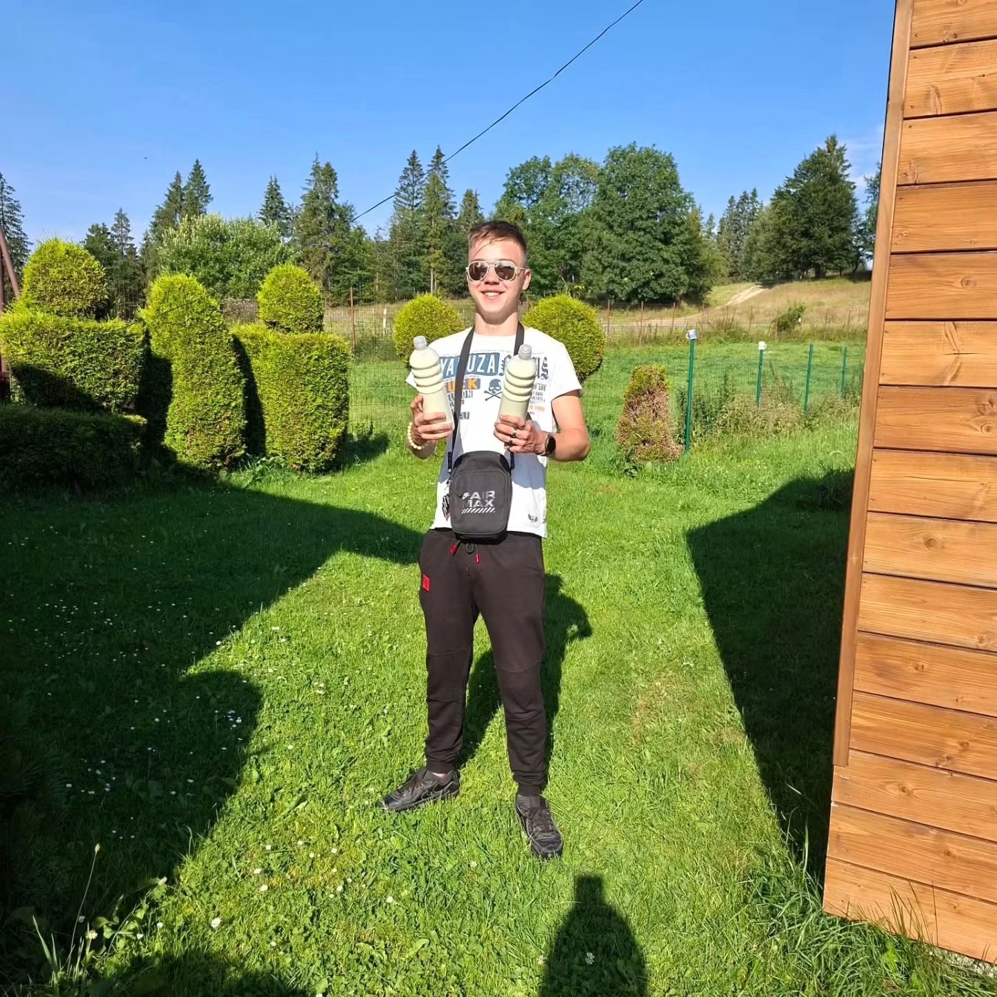 David v záhrade
